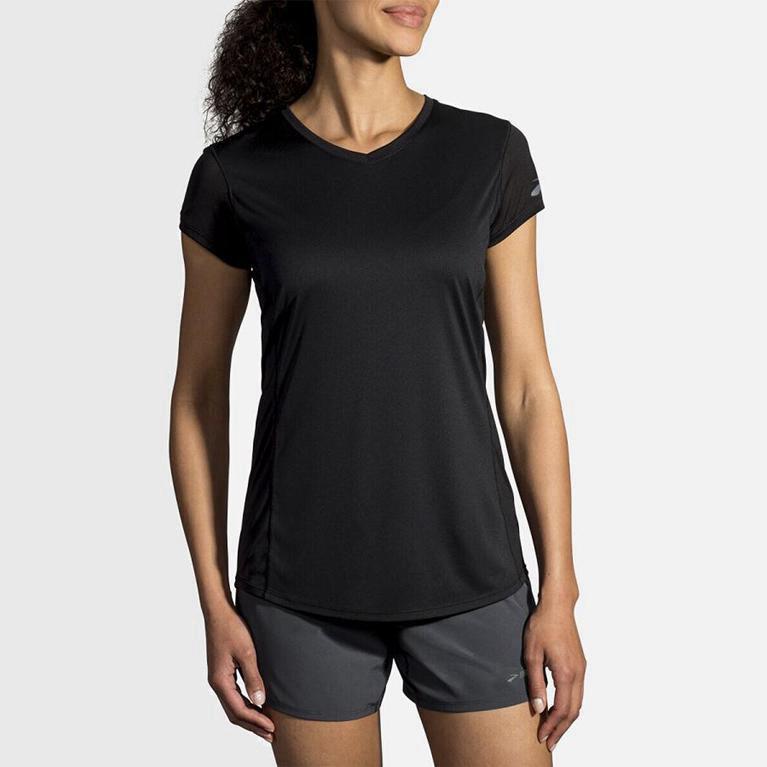 Brooks Stealth Hardloopshirt voor Dames Grijs (RXJKS-3425)